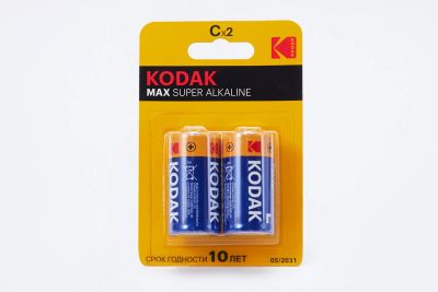 Лот: 23618047. Фото: 1. Батарейки Kodak MAX LR14. Батарейки, аккумуляторы, элементы питания