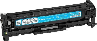 Лот: 14231255. Фото: 1. Тонер-картридж Canon 718 Cyan... Картриджи, расходные материалы