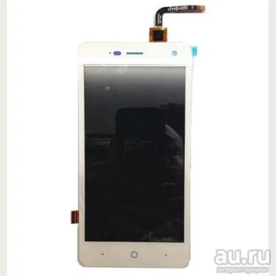 Лот: 9647723. Фото: 1. Дисплей Zte L3 + Тачскрин Белый... Дисплеи, дисплейные модули, тачскрины