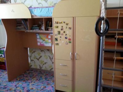 Лот: 7846782. Фото: 1. Продам кровать - чердак. Детские кровати и кроватки