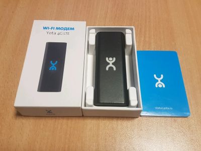 Лот: 12097679. Фото: 1. Роутер \ модем Yota 4G Wi-Fi... Беспроводные модемы