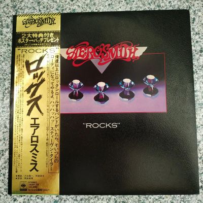 Лот: 21219220. Фото: 1. LP ● Aerosmith ● "Rocks" {CBS-Japan... Аудиозаписи