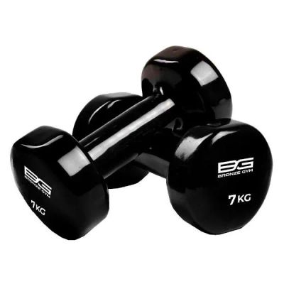 Лот: 24506113. Фото: 1. Гантели Bronze Gym виниловые... Гантели