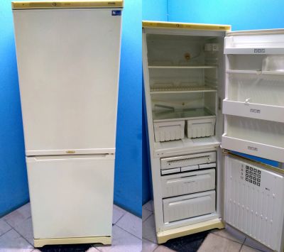 Лот: 12828825. Фото: 1. Холодильник Stinol 107l код 520365. Холодильники, морозильные камеры