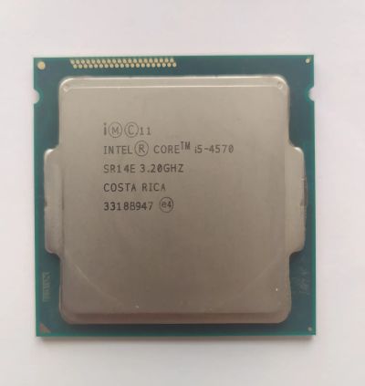 Лот: 24394060. Фото: 1. Процессор Intel core i5-4570 3... Процессоры