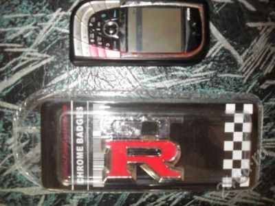 Лот: 551310. Фото: 1. Шильд GT-R никелированный. Детали тюнинга