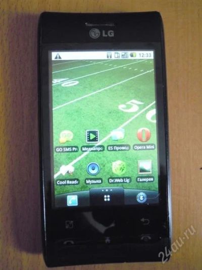 Лот: 1941391. Фото: 1. LG Gt 540 Black. Смартфоны