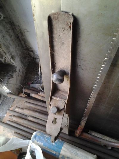 Лот: 4246363. Фото: 1. большой рубанок 70см с хранения. Ручной инструмент