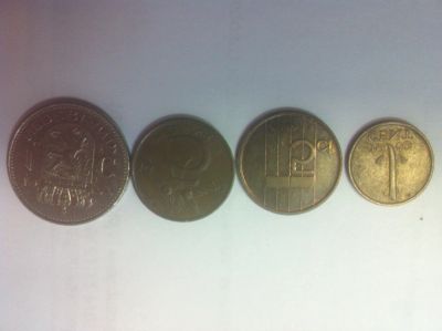 Лот: 4672193. Фото: 1. Набор монет Нидерланды (4). Европа