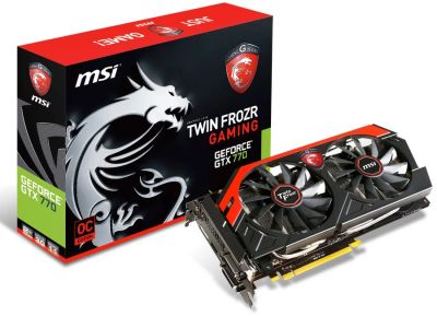 Лот: 7677869. Фото: 1. Nvidia MSI GTX 760 Игровая Видеокарта. Видеокарты
