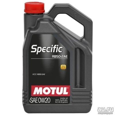 Лот: 13603240. Фото: 1. Motul Specific RBS0-2AE 0W-20... Масла, жидкости