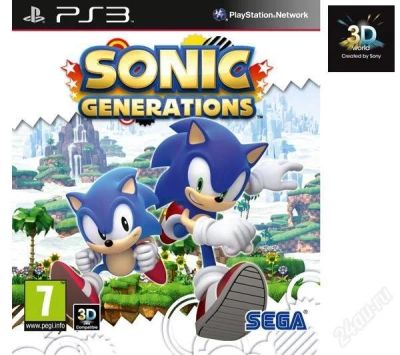 Лот: 2543547. Фото: 1. продажа обмен sonic generation... Игры для консолей