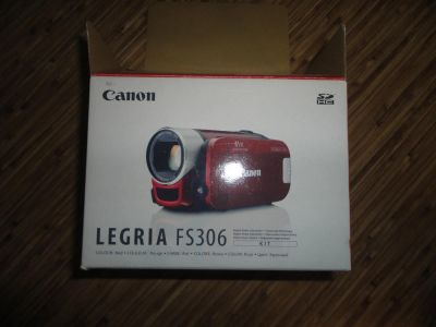 Лот: 9702557. Фото: 1. Видеокамера Canon Legria FS 306. Видеокамеры