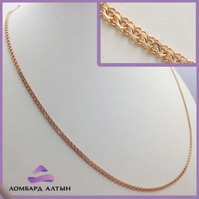 Лот: 8184662. Фото: 1. Золотая цепь 585 пробы. Вес 5... Цепочки