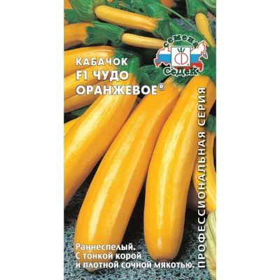 Лот: 24654799. Фото: 1. Семена Кабачок, Чудо Оранжевое... Другое (семена, рассада, садовые растения)