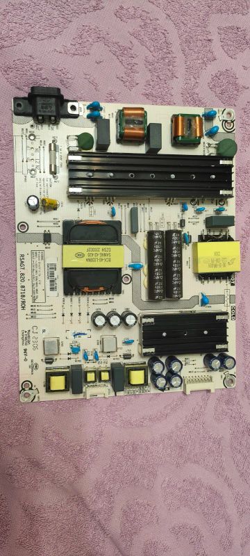 Лот: 25038994. Фото: 1. 537) PSU RSAG7.820.8718/ROH Toshiba... Запчасти для телевизоров, видеотехники, аудиотехники