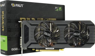 Лот: 15573387. Фото: 1. Видеокарта Palit GTX 1060 6Gb. Видеокарты