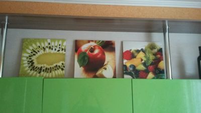 Лот: 8289208. Фото: 1. Картины на кухню. Произведения