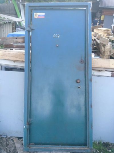 Лот: 23270031. Фото: 1. Дверь стальная. Двери входные