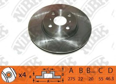 Лот: 8158888. Фото: 1. диск тормозной Vitz KSP90 /NCP9... Тормозная система