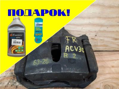 Лот: 18538117. Фото: 1. Суппорт Toyota Camry ACV30 1AZFE... Тормозная система