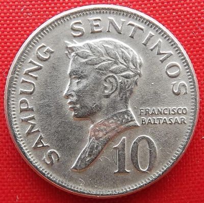 Лот: 2687718. Фото: 1. (№2427/LF) 10 сентимо 1974 (Филиппины... Азия