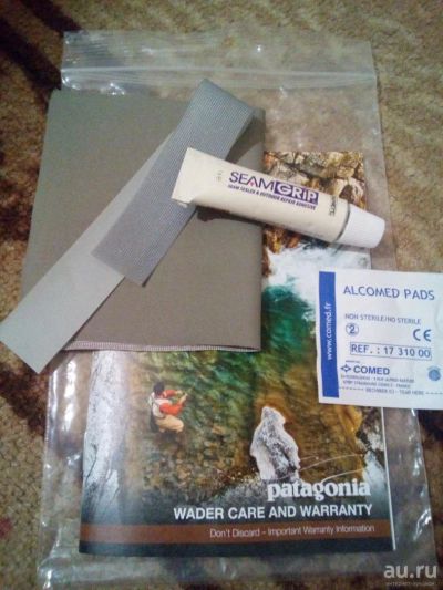 Лот: 9299835. Фото: 1. ремкомплект для вейдерсов patagonia. Другое (рыбалка)