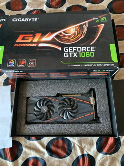 Лот: 18887898. Фото: 1. Gtx 1060 6 gb. Видеокарты