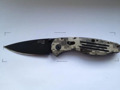 Лот: 3646622. Фото: 1. SOG Aegis AE-06 американский складной... Ножи, топоры