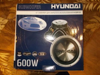 Лот: 6272586. Фото: 1. новый саб hyundai 12"!!! в Красноярске. Сабвуферы