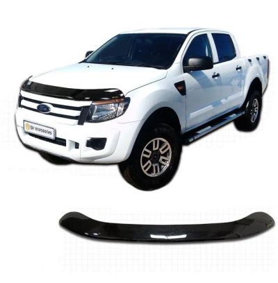 Лот: 8093875. Фото: 1. Дефлектор (чёрный) Ford Ranger... Детали тюнинга