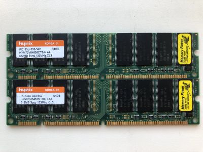 Лот: 21106932. Фото: 1. DIMM SDRAM 512Mb разных производителей. Оперативная память