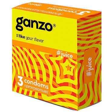 Лот: 24253722. Фото: 1. Презервативы Ganzo Juice №3 ароматизированные. Презервативы