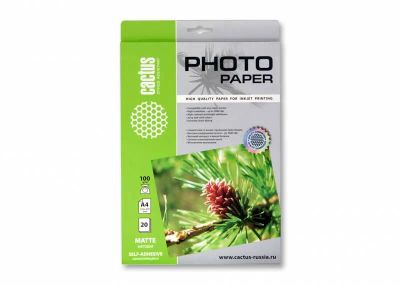 Лот: 25010728. Фото: 1. Бумага Cactus 100 г/м2, A4, матовая... Бумага