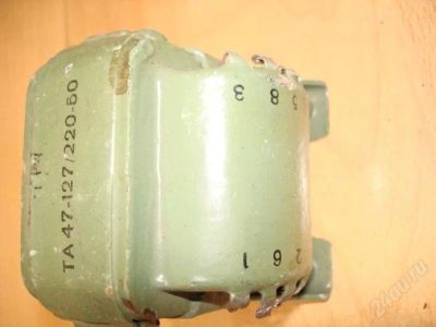 Лот: 2804905. Фото: 1. трансформатор ТА 47 127/220-50. Трансформаторы, катушки