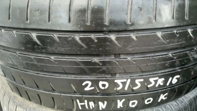Лот: 16298887. Фото: 1. 205/55 R16 Hankook одно. Шины