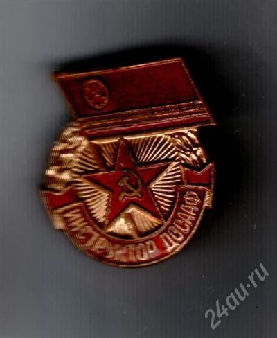 Лот: 394195. Фото: 1. инструктор досааф. латунь. эмаль... Памятные медали