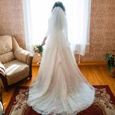 Лот: 7305040. Фото: 1. Продам свадебное платье 42-44... Свадебные платья