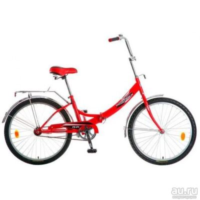 Лот: 13694224. Фото: 1. Велосипед Novatrack FS,24" складной... Велосипеды