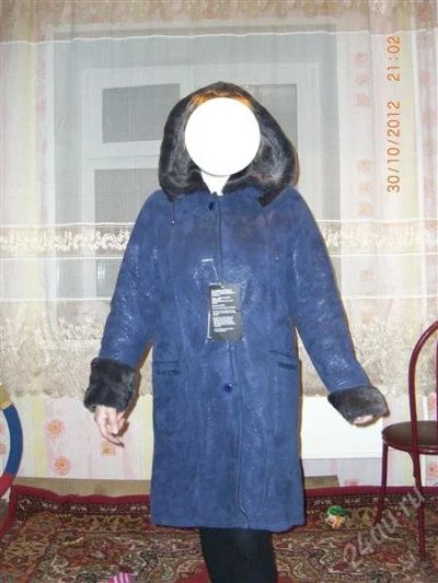 Лот: 2225521. Фото: 1. Дубленка новая 50. Верхняя одежда