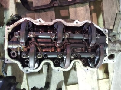 Лот: 13945432. Фото: 1. Головка блока цилиндров Nissan... Двигатель и элементы двигателя