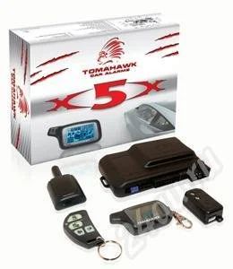 Лот: 239264. Фото: 1. tomahawk x5(установка). Автомобильные сигнализации