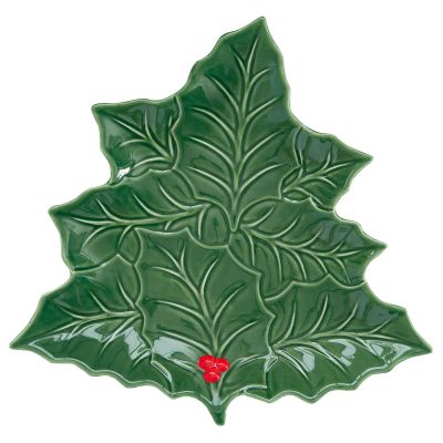 Лот: 24936709. Фото: 1. Блюдо-ель Easy Life Holly & Berries... Предметы сервировки