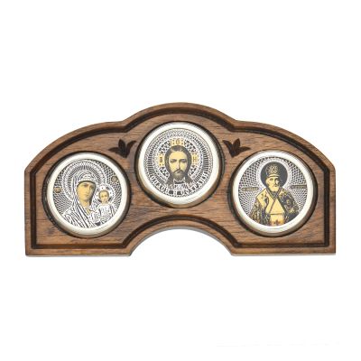 Лот: 23894223. Фото: 1. Деревянная автомобильная икона... Другое (ювелирные изделия, бижутерия, часы)