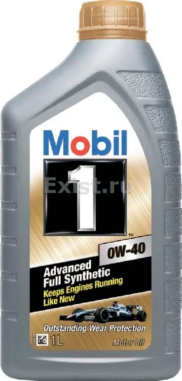 Лот: 7229606. Фото: 1. Mobil 1 0W-40 1л (advanced full... Масла, жидкости