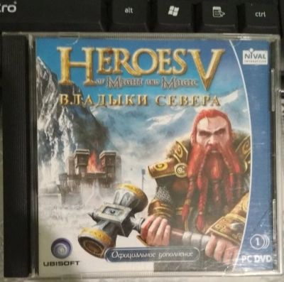 Лот: 10903598. Фото: 1. Heroes of might and magic V Владыки... Игры для ПК