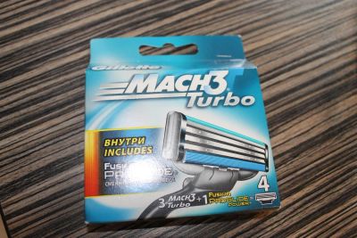 Лот: 3583093. Фото: 1. лезвия gillette mach3 turbo 3... Уход за лицом 