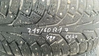 Лот: 15883823. Фото: 1. 215/60 R17 Nokian H-5 одно. Шины