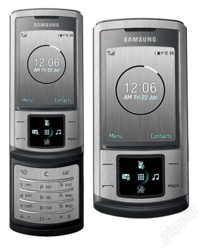 Лот: 1435783. Фото: 1. Cотовый телефон SAMSUNG U900 GREY... Кнопочные мобильные телефоны