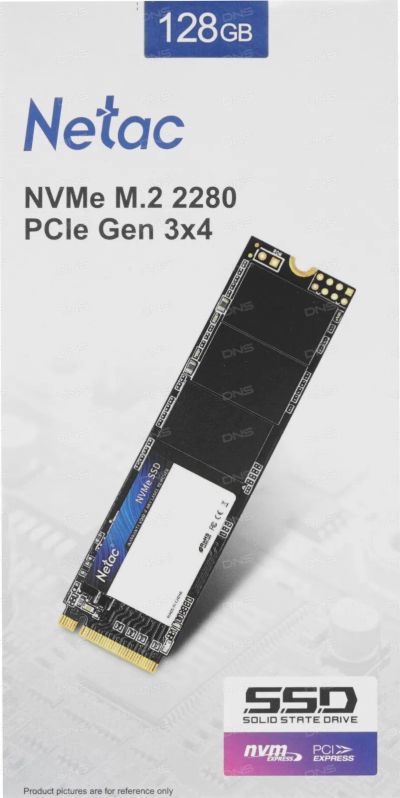 Лот: 25046685. Фото: 1. M.2 NVMe накопитель Netac N930E... SSD-накопители